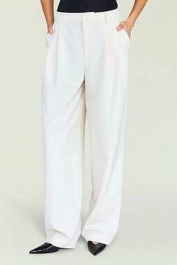 NEW SER.O.YA sonya straight fit pant in eggshell